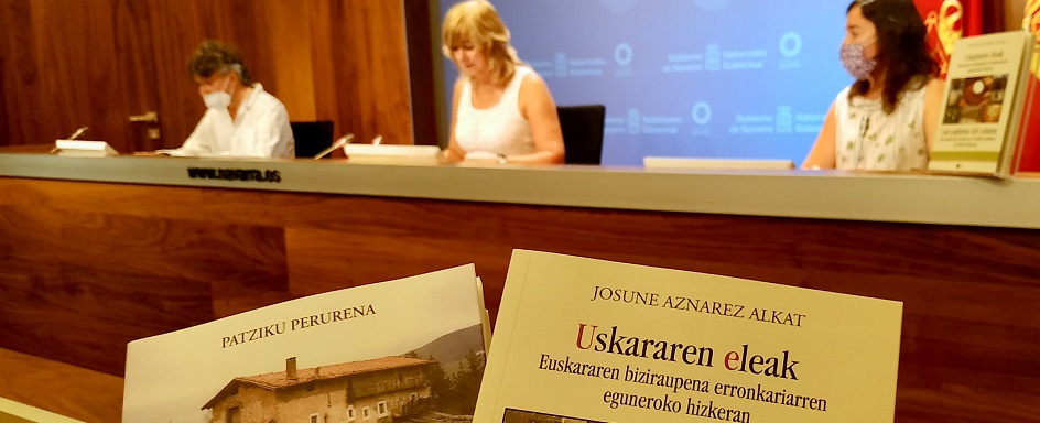 Entrar a la noticia: El Gobierno de Navarra financia la edición de dos investigaciones lingüísticas sobre el euskera de Roncal y el origen de las bordas de Leitza